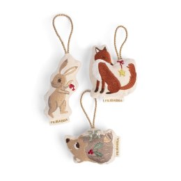 Filibabba Haftowane ozdoby świąteczne Wonderful Winter Forest Friends