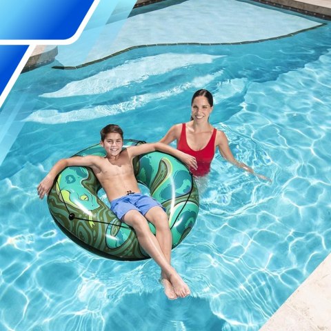 Koło do pływania dmuchane DUŻE dla dzieci dorosłych BESTWAY WĄŻ 119cm