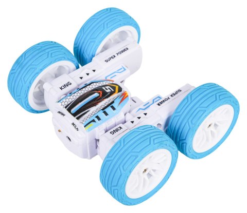Pojazd R/C POWER STUNT 1:32 Niebieski