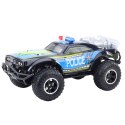 Samochód Policyjny Terenowy Zdalnie Sterowany RC 1:8 Czarny