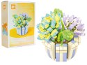 Zestaw klocków kreatywnych Kwiaty w kolorowej doniczce 306 el. dla dzieci 6+