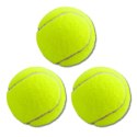 Zestaw Piłki Do Tenisa Klasyczne Sprężyste Żółte 3szt.