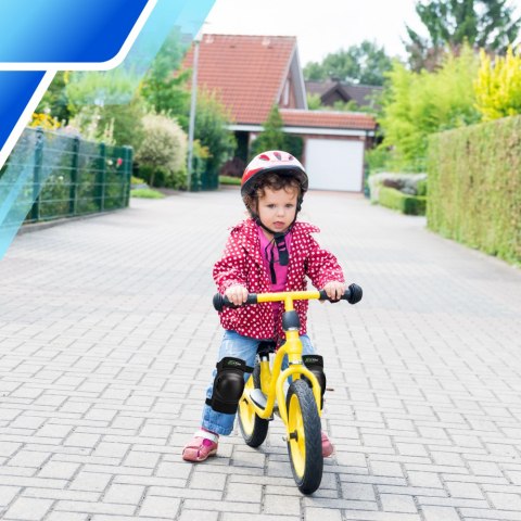 Zestaw ochraniaczy ochraniacze na rolki rower dla dzieci 6 el. rozmiar XXS CZARNE