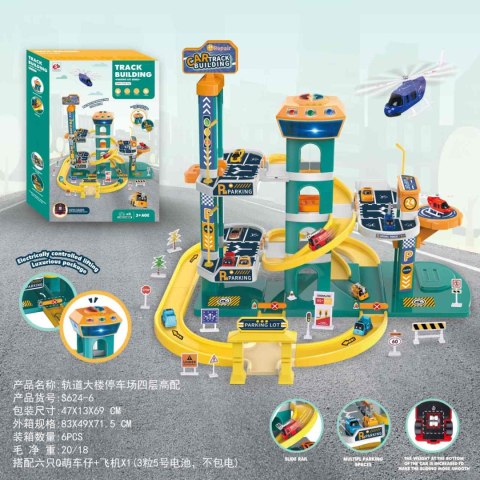 MEGA Parking Niebieski