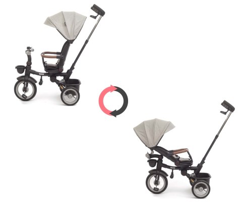 MILLY MALLY 6424 Rowerek trójkołowy Twinkle grey