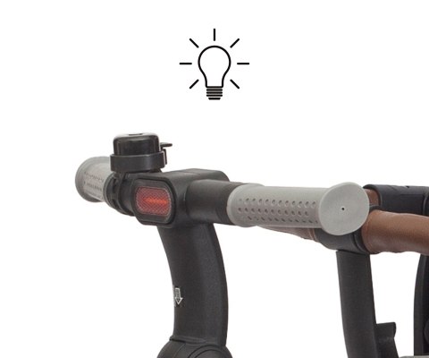 MILLY MALLY 6424 Rowerek trójkołowy Twinkle grey