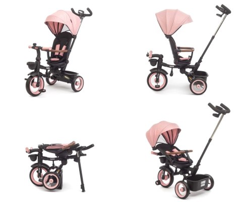 MILLY MALLY 6426 Rowerek trójkołowy Twinkle pink