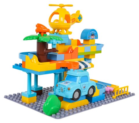 Zestaw Dużych Klocków Stacja Policji 93el.