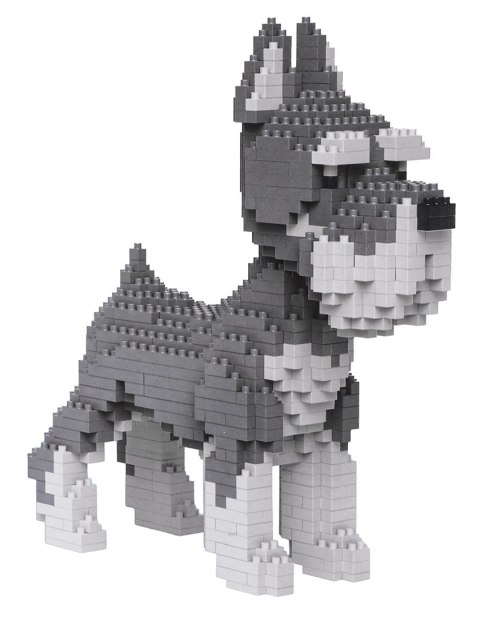 Zestaw klocków konstrukcyjnych Sznaucer 800 el. dla nastolatków 14+ i dorosłych