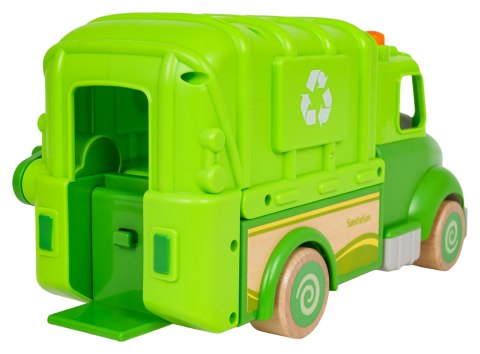 Drewniana Śmieciarka