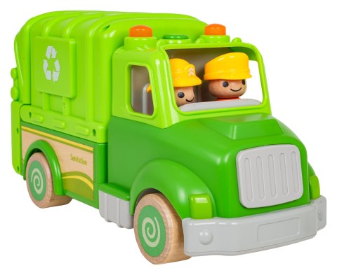 Drewniana Śmieciarka