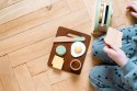 Drewniany toster i zestaw śniadaniowy DANTOY