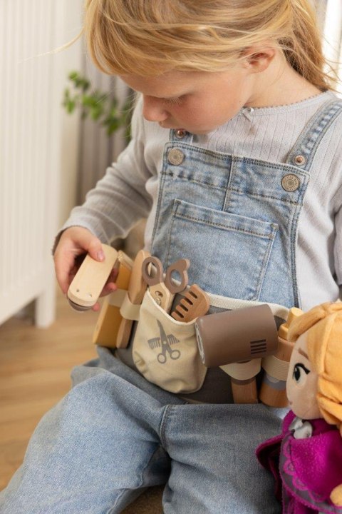 Drewniany zestaw BARBER FRYZJER dla dzieci DANTOY