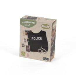 Drewniany zestaw MAŁY POLICJANT dla dzieci DANTOY