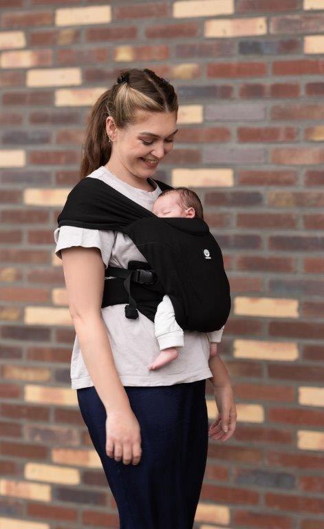 Nosidełko hybrydowe BE ONE Black Dooky dla dzieci