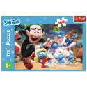 Puzzle - 100 - Nauki Papy Smerfa - Smerfy - Trefl 16481