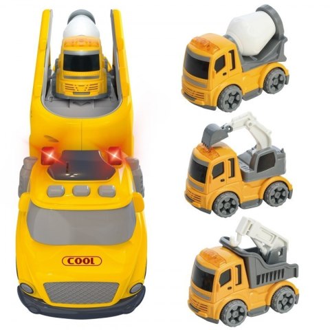 WOOPIE 53118 Duża żółta laweta City Truck