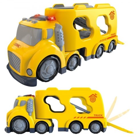 WOOPIE 53118 Duża żółta laweta City Truck