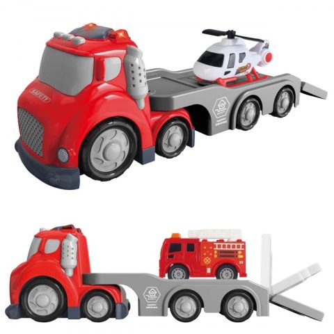 WOOPIE 53156 Czerwona laweta Straż Pożarna City Truck