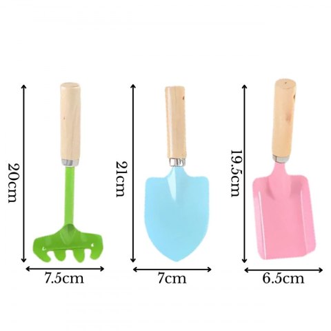 WOOPIE 54467 Zestaw małego ogrodnika 18el. Jednorożec