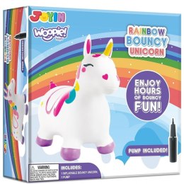 WOOPIE 54573 Skoczek gumowy Jednorożec biały