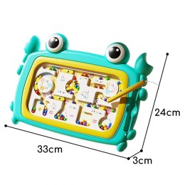 WOOPIE 557920 Tablica magnetyczna Labirynt Krab niebieska