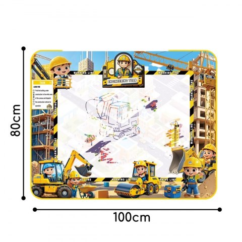 WOOPIE 56072 Mata wodna do rysowania z akcesoriami