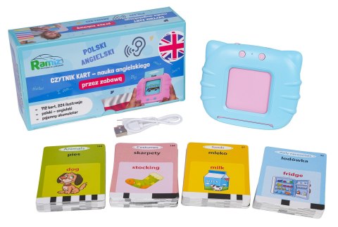 Zestaw Edukacyjnych Kart do Nauki