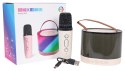Zestaw Karaoke Mikrofon + Podświetlany Głośnik