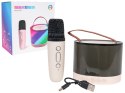 Zestaw Karaoke Mikrofon + Podświetlany Głośnik