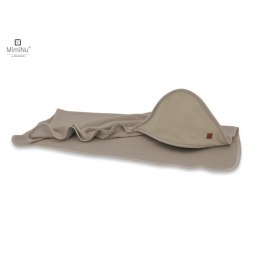 KIECZMERSKI Okrycie kąpielowe 100x100 BAMBUS MIMINU SOFT + myjka mokka