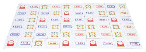 Karty Edukacyjne ZEGAR