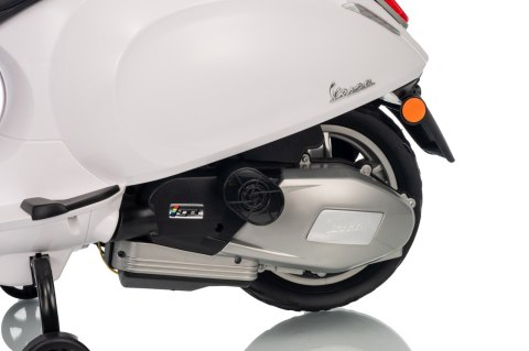 Pojazd Skuter Vespa ROMA Biały motorek dla dziecka