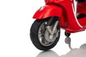 Pojazd Skuter Vespa ROMA Czerwony