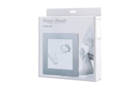Ramka Deluxe z odciskiem 3D Happy Hands silver