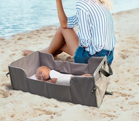 Traveller składany materac podróżny Dooky grey