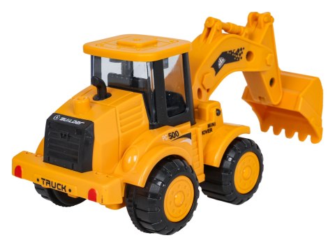 Zestaw Pięciu Pojazdów Budowlanych