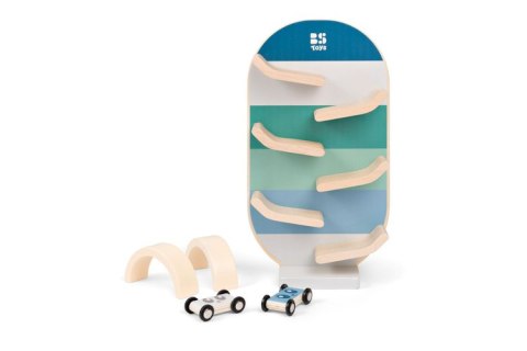 BS Toys, drewniana zjeżdżalnia tor samochodowy