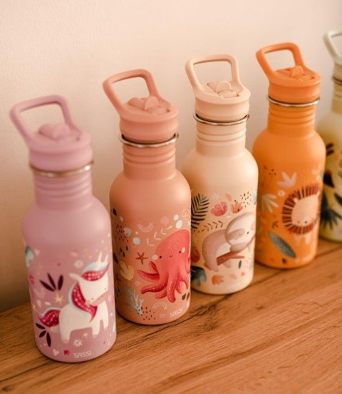 Butelka na wodę bidon 500 ml Jednorożec SASSI