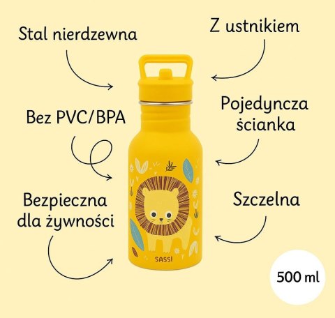 Butelka na wodę bidon 500 ml Lew SASSI