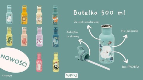 Butelka na wodę bidon 500 ml Lew SASSI