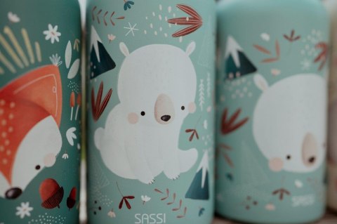 Butelka termiczna 350 ml Miś SASSI