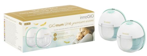 INNOGIO GIO-361 Podwójny muszlowy laktator elektryczny GIOmum Premium Warm Double