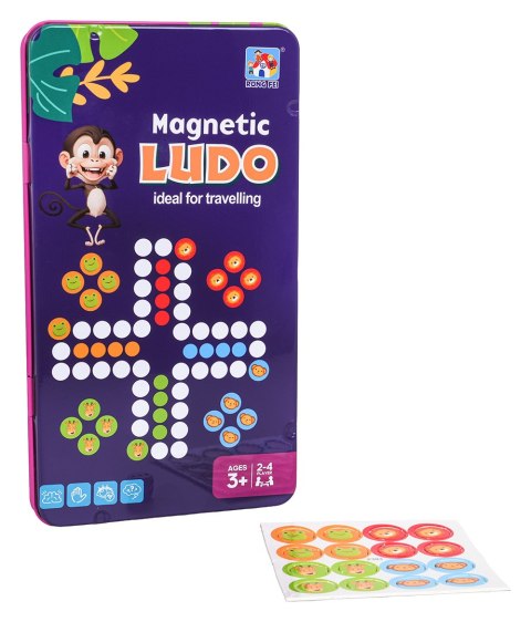 Magnetyczna Gra Ludo