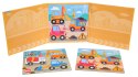 Magnetyczne Puzzle Plac Budowy + Książeczka