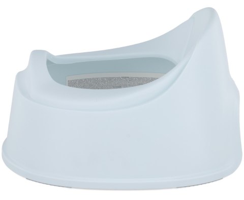 Nocnik antypoślizgowy z oparciem i wkładem sunbaby niebieski & biały