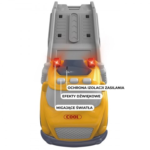 WOOPIE 53163 Żółta laweta City Truck