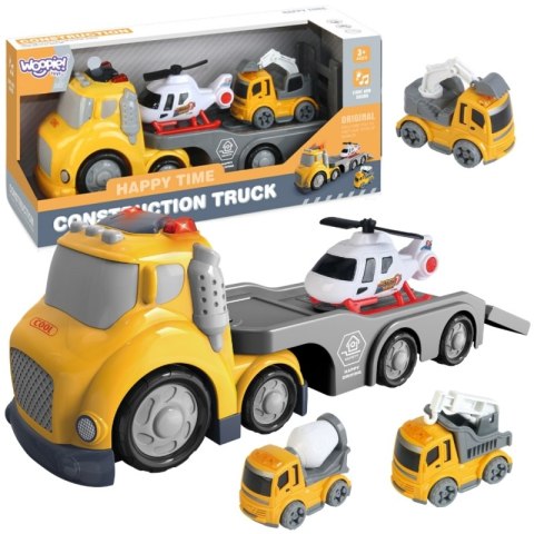 WOOPIE 53163 Żółta laweta City Truck