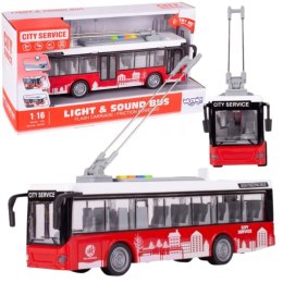 WOOPIE 53798 Autobus Trolejbus elektryczny 1:16
