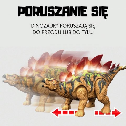 WOOPIE 53972 Zdalnie sterowany Dinozaur Stegozaur